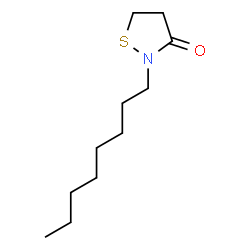 ChemSpider 2D Image | 2-Octyl-1,2-thiazolidin-3-one | C11H21NOS