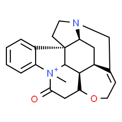 ChemSpider 2D Image | (8xi,12xi)-9-Methyl-10-oxostrychnidin-9-ium | C22H25N2O2