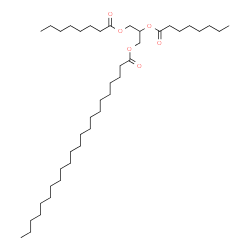 ChemSpider 2D Image | 2,3-Bis(octanoyloxy)propyl docosanoate | C41H78O6