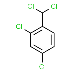 ChemSpider 2D Image | 2,4-Dichlorobenzal chloride | C7H4Cl4
