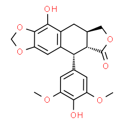 ChemSpider 2D Image | alpha-Peltatin | C21H20O8