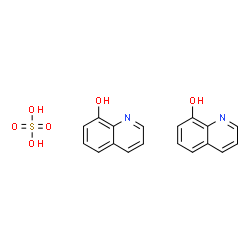ChemSpider 2D Image | 8-Hydroxyquinoline hemisulfate salt | C18H16N2O6S