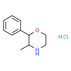 ChemSpider 2D Image | phenmetrazine hydrochloride | C11H16ClNO