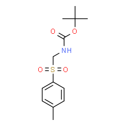 ChemSpider 2D Image | N-Boc-(tosyl)methylamine | C13H19NO4S