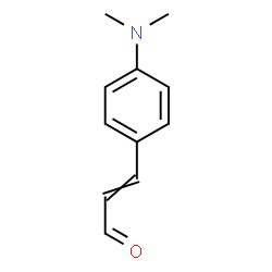 ChemSpider 2D Image | 4-(Dimethylamino)cinnamaldehyde | C11H13NO
