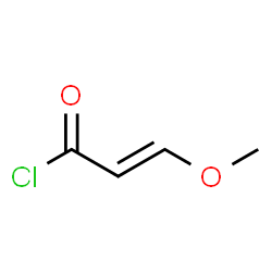 ChemSpider 2D Image | (2E)-3-Methoxyacryloyl chloride | C4H5ClO2