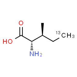 ChemSpider 2D Image | L-(5-~13~C)Isoleucine | C513CH13NO2