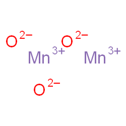 ChemSpider 2D Image | dimanganic;oxygen(2-) | Mn2O3