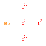 InChI=1/Mo.4O/q;4*-2