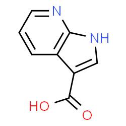 ChemSpider 2D Image | 1H-PYRROLO[2,3-B]PYRIDINE-3-CARBOXYLIC ACID | C8H6N2O2