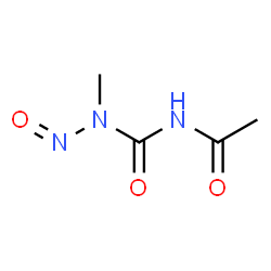 ChemSpider 2D Image | N-[Methyl(nitroso)carbamoyl]acetamide | C4H7N3O3