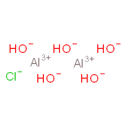 ChemSpider 2D Image | Aluminum(III) chloride pentahydroxide | H5Al2ClO5