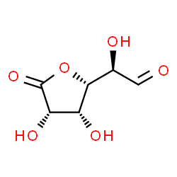 ChemSpider 2D Image | Glucuronolactone | C6H8O6