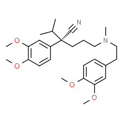 ChemSpider 2D Image | (-)-Verapamil | C27H38N2O4
