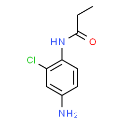 ChemSpider 2D Image | N-(4-Amino-2-chlorophenyl)propanamide | C9H11ClN2O