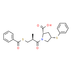 ChemSpider 2D Image | Zofenopril | C22H23NO4S2