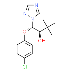 ChemSpider 2D Image | Triadimenol B | C14H18ClN3O2