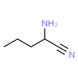 ChemSpider 2D Image | 2-aminopentanenitrile | C5H10N2