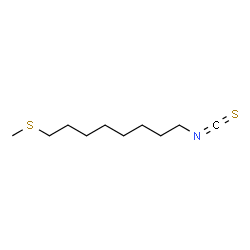 ChemSpider 2D Image | 1-Isothiocyanato-8-(methylthio)octane | C10H19NS2