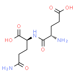 ChemSpider 2D Image | L-alpha-Glutamyl-L-glutamine | C10H17N3O6