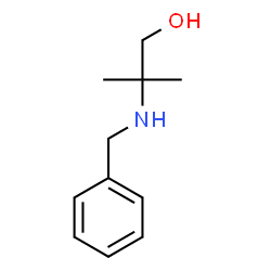 ChemSpider 2D Image | 2-(Benzylamino)-2-methyl-1-propanol | C11H17NO