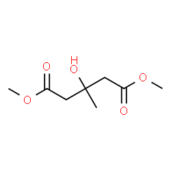 ChemSpider 2D Image | Dimethyl 3-hydroxy-3-methylpentanedioate | C8H14O5