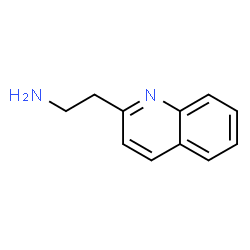 ChemSpider 2D Image | 2-(2-Quinolinyl)ethanamine | C11H12N2