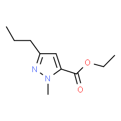 ChemSpider 2D Image | Ethyl 1-methyl-3-propyl-1H-pyrazole-5-carboxylate | C10H16N2O2