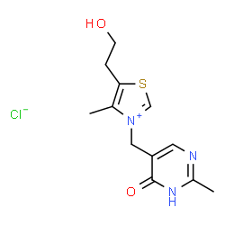 ChemSpider 2D Image | Oxythiamine chloride | C12H16ClN3O2S