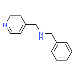 ChemSpider 2D Image | benzyl(pyridin-4-ylmethyl)amine | C13H14N2