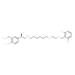 ChemSpider 2D Image | Vilanterol | C24H33Cl2NO5