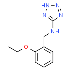 ChemSpider 2D Image | N-(2-Ethoxybenzyl)-2H-tetrazol-5-amine | C10H13N5O