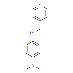 ChemSpider 2D Image | N,N-Dimethyl-N'-(4-pyridinylmethyl)-1,4-benzenediamine | C14H17N3