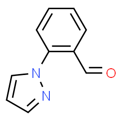 ChemSpider 2D Image | 2-(1H-Pyrazol-1-yl)benzaldehyde | C10H8N2O