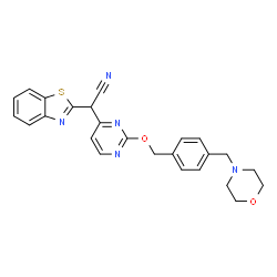 ChemSpider 2D Image | Bentamapimod | C25H23N5O2S