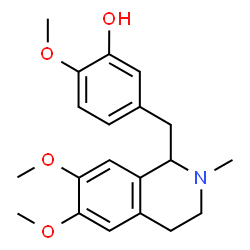 ChemSpider 2D Image | dl-laudanidine | C20H25NO4