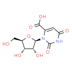 ChemSpider 2D Image | Orotidine | C10H12N2O8