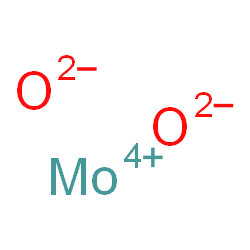 ChemSpider 2D Image | molybdenum(4+);oxygen(2-) | MoO2
