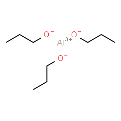 ChemSpider 2D Image | Aluminium tri(1-propanolate) | C9H21AlO3