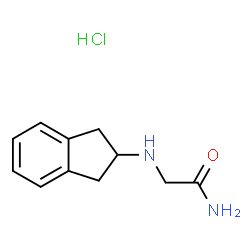 ChemSpider 2D Image | INDANTADOL HYDROCHLORIDE | C11H15ClN2O
