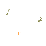 InChI=1/Hf.2S/q+4;2*-2