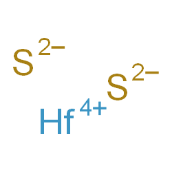 ChemSpider 2D Image | Hafnium disulfide | HfS2