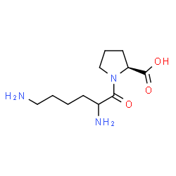 ChemSpider 2D Image | Lysyl-L-proline | C11H21N3O3