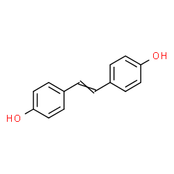 ChemSpider 2D Image | stilbene-4,4'-diol | C14H12O2