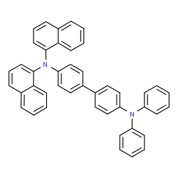 ChemSpider 2D Image | N,N-Di(1-naphthyl)-N',N'-diphenyl-4,4'-biphenyldiamine | C44H32N2