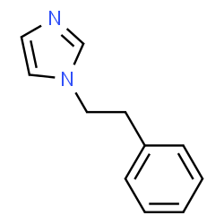 ChemSpider 2D Image | 1-Phenethylimidazole | C11H12N2