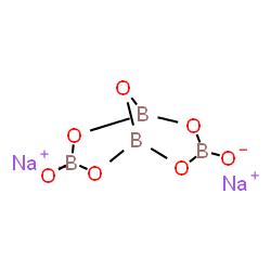 ChemSpider 2D Image | Sodium tetraborate | B4Na2O7