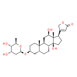 ChemSpider 2D Image | Digoxigenin mono-digitoside | C29H44O8