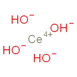 ChemSpider 2D Image | Cerium (IV) hydroxide | H4CeO4