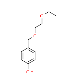ChemSpider 2D Image | 4-Isopropoxyethoxymethylphenol | C12H18O3